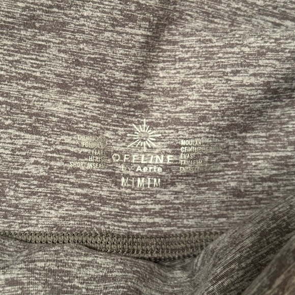 AERIE Fold-over Flare Leggings - Picture 4 of 5